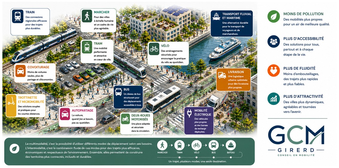 Mobilités multimodales
